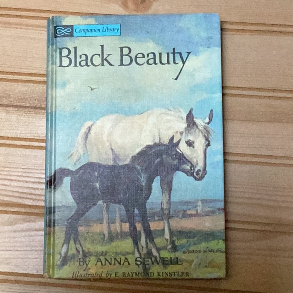 Vintage 1963‎ Anna Sewell Black Beauty Hardcover Book
